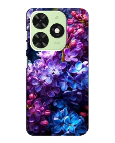 Чехол для TECNO Pop 8 с картинкой «Сиреневый цвет»