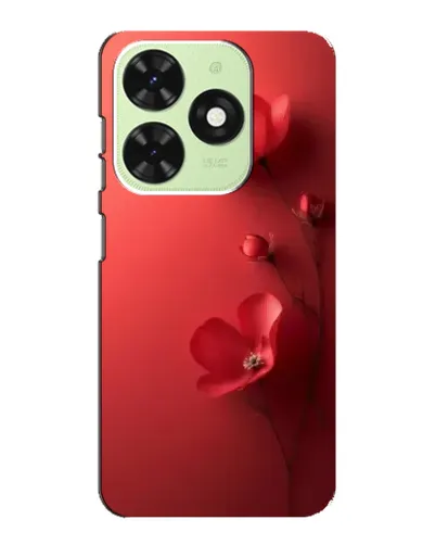 Чехол для TECNO Pop 8 с картинкой «Маковые соцветия»