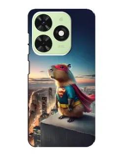 Чехол для TECNO Pop 8 с картинкой «Капи-мен супергерой» Чехол для TECNO Pop 8 с картинкой «Капи-мен супергерой»