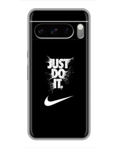 Чехол для TECNO Pop X с картинкой «Текстовый принт Nike» Чехол для TECNO Pop X с картинкой «Текстовый принт Nike»