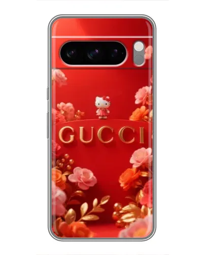Чохол для TECNO Pop X з картинкою «Gucci — золотий сад»