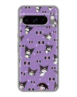 Чехол для TECNO Pop X с картинкой «Kuromi — паттерн» Чехол для TECNO Pop X с картинкой «Kuromi — паттерн»