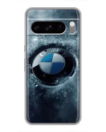 Чехол для TECNO Pop X с картинкой «Логотип BMW — лед» Чехол для TECNO Pop X с картинкой «Логотип BMW — лед»