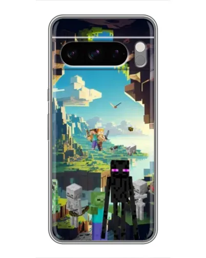 Чехол для TECNO Pop X с картинкой «Эндермен в лесу» Чехол для TECNO Pop X с картинкой «Эндермен в лесу»