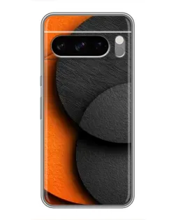Чехол для TECNO Pop X с картинкой «Геометрия оранжевых кругов» Чехол для TECNO Pop X с картинкой «Геометрия оранжевых кругов»