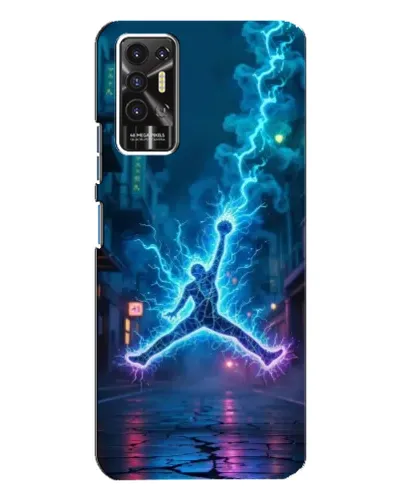 Чехол для TECNO Pova 2 (LE7n) с картинкой «Jordan Gold Jumpman» Чехол для TECNO Pova 2 (LE7n) с картинкой «Jordan Gold Jumpman»