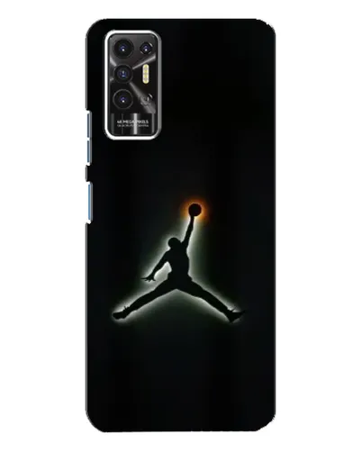 Чехол для TECNO Pova 2 (LE7n) с картинкой «Jordan Gradient Logo» Чехол для TECNO Pova 2 (LE7n) с картинкой «Jordan Gradient Logo»
