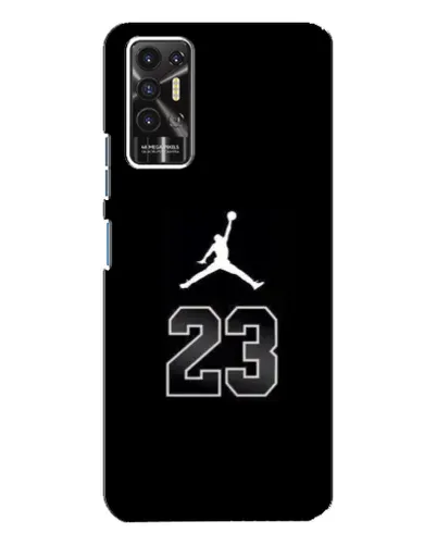 Чехол для TECNO Pova 2 (LE7n) с картинкой «Jordan Flight 23» Чехол для TECNO Pova 2 (LE7n) с картинкой «Jordan Flight 23»