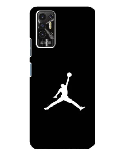 Чехол для TECNO Pova 2 (LE7n) с картинкой «Jordan Silhouette» Чехол для TECNO Pova 2 (LE7n) с картинкой «Jordan Silhouette»