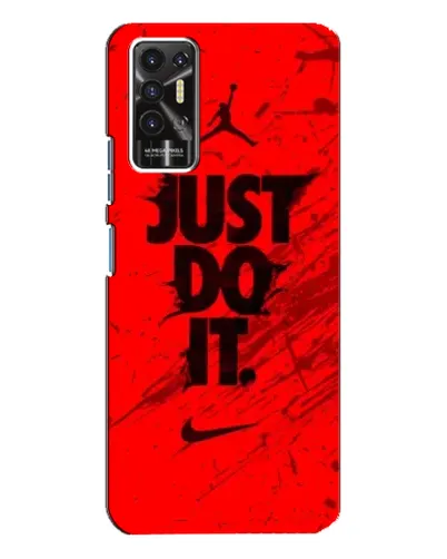 Чехол для TECNO Pova 2 (LE7n) с картинкой «Nike Just Do It» Чехол для TECNO Pova 2 (LE7n) с картинкой «Nike Just Do It»