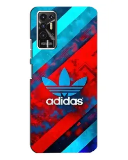 Чехол для TECNO Pova 2 (LE7n) с картинкой «Абстракция Adidas» Чехол для TECNO Pova 2 (LE7n) с картинкой «Абстракция Adidas»