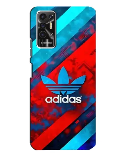 Чехол для TECNO Pova 2 (LE7n) с картинкой «Абстракция Adidas» Чехол для TECNO Pova 2 (LE7n) с картинкой «Абстракция Adidas»