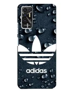 Чехол для TECNO Pova 2 (LE7n) с картинкой «Adidas Trefoil Blue» Чехол для TECNO Pova 2 (LE7n) с картинкой «Adidas Trefoil Blue»