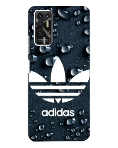 Чехол для TECNO Pova 2 (LE7n) с картинкой «Adidas Trefoil Blue» Чехол для TECNO Pova 2 (LE7n) с картинкой «Adidas Trefoil Blue»