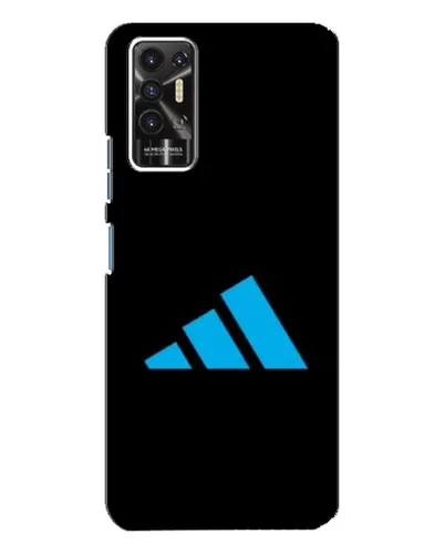 Чехол для TECNO Pova 2 (LE7n) с картинкой «Adidas Cyan Logo» Чехол для TECNO Pova 2 (LE7n) с картинкой «Adidas Cyan Logo»