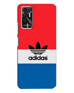Чехол для TECNO Pova 2 (LE7n) с картинкой «Ретро блоки Adidas» Чехол для TECNO Pova 2 (LE7n) с картинкой «Ретро блоки Adidas»