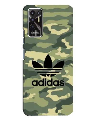 Чехол для TECNO Pova 2 (LE7n) с картинкой «Милитари стиль Adidas» Чехол для TECNO Pova 2 (LE7n) с картинкой «Милитари стиль Adidas»