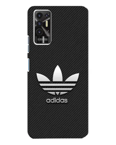 Чехол для TECNO Pova 2 (LE7n) с картинкой «Adidas Карбоновая текстура» Чехол для TECNO Pova 2 (LE7n) с картинкой «Adidas Карбоновая текстура»