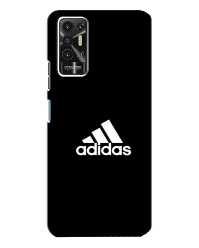 Чехол для TECNO Pova 2 (LE7n) с картинкой «Черная классика Adidas» Чехол для TECNO Pova 2 (LE7n) с картинкой «Черная классика Adidas»
