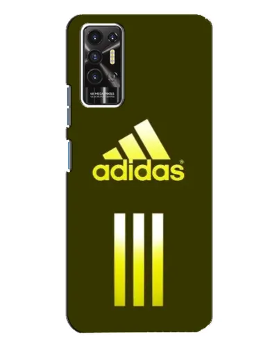 Чехол для TECNO Pova 2 (LE7n) с картинкой «Оливковый градиент Adidas» Чехол для TECNO Pova 2 (LE7n) с картинкой «Оливковый градиент Adidas»