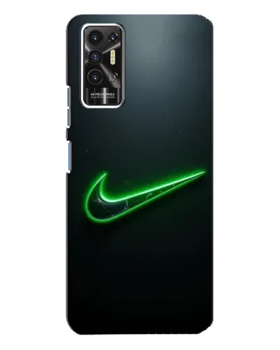 Чехол для TECNO Pova 2 (LE7n) с картинкой «Неоновый контур Nike» Чехол для TECNO Pova 2 (LE7n) с картинкой «Неоновый контур Nike»