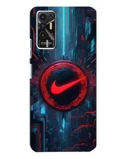 Чехол для TECNO Pova 2 (LE7n) с картинкой «Техногенный стиль Nike» Чехол для TECNO Pova 2 (LE7n) с картинкой «Техногенный стиль Nike»