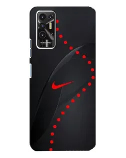 Чехол для TECNO Pova 2 (LE7n) с картинкой «Абстрактный дизайн Nike» Чехол для TECNO Pova 2 (LE7n) с картинкой «Абстрактный дизайн Nike»