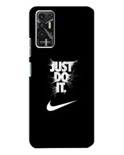 Чехол для TECNO Pova 2 (LE7n) с картинкой «Текстовый принт Nike» Чехол для TECNO Pova 2 (LE7n) с картинкой «Текстовый принт Nike»