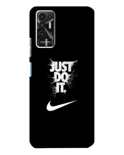 Чехол для TECNO Pova 2 (LE7n) с картинкой «Текстовый принт Nike» Чехол для TECNO Pova 2 (LE7n) с картинкой «Текстовый принт Nike»