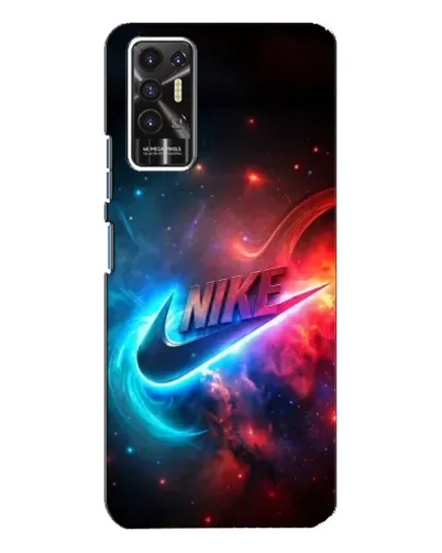 Чехол для TECNO Pova 2 (LE7n) с картинкой «Огненный логотип Nike» Чехол для TECNO Pova 2 (LE7n) с картинкой «Огненный логотип Nike»