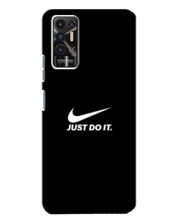 Чехол для TECNO Pova 2 (LE7n) с картинкой «Минимализм от Nike» Чехол для TECNO Pova 2 (LE7n) с картинкой «Минимализм от Nike»