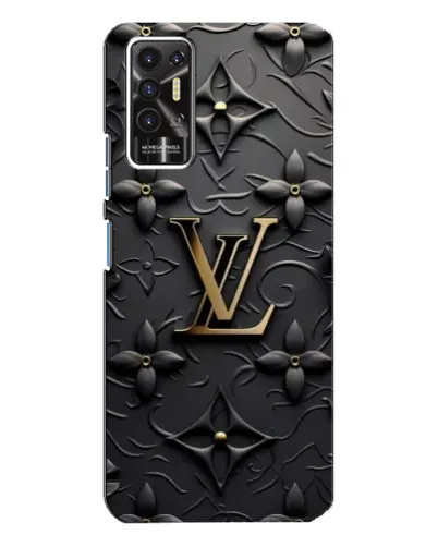 Чехол для TECNO Pova 2 (LE7n) с картинкой «Кожаная текстура LV» Чехол для TECNO Pova 2 (LE7n) с картинкой «Кожаная текстура LV»