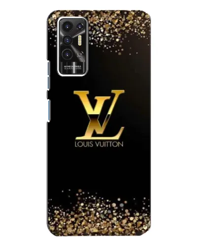 Чехол для TECNO Pova 2 (LE7n) с картинкой «LV — золотые искры» Чехол для TECNO Pova 2 (LE7n) с картинкой «LV — золотые искры»