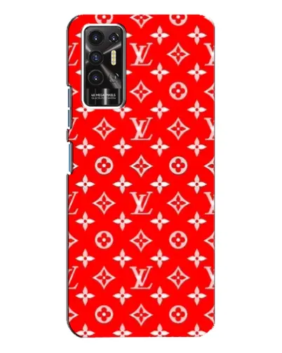 Чехол для TECNO Pova 2 (LE7n) с картинкой «Яркий паттерн LV» Чехол для TECNO Pova 2 (LE7n) с картинкой «Яркий паттерн LV»