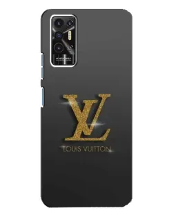 Чехол для TECNO Pova 2 (LE7n) с картинкой «Градиент Louis Vuitton»