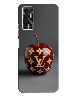 Чехол для TECNO Pova 2 (LE7n) с картинкой «Красное яблоко LV»