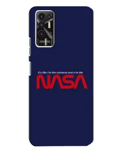 Чехол для TECNO Pova 2 (LE7n) с картинкой «NASA — глубокий космос»