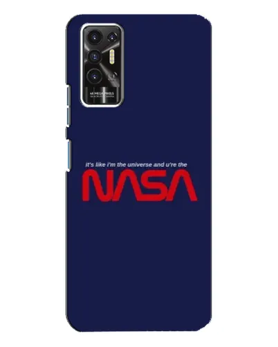 Чехол для TECNO Pova 2 (LE7n) с картинкой «NASA — глубокий космос»