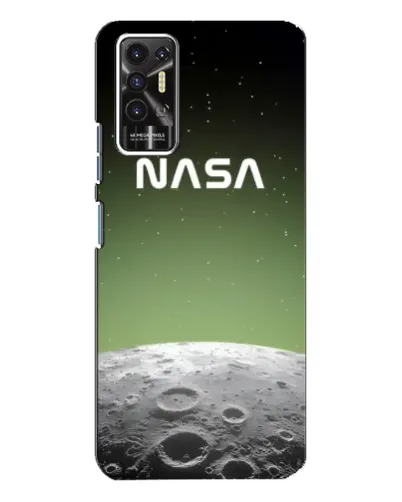 Чехол для TECNO Pova 2 (LE7n) с картинкой «NASA — лунный градиент»