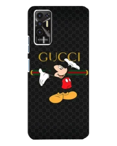 Чехол для TECNO Pova 2 (LE7n) с картинкой «Микки Маус Gucci» Чехол для TECNO Pova 2 (LE7n) с картинкой «Микки Маус Gucci»