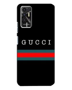 Чехол для TECNO Pova 2 (LE7n) с картинкой «Gucci — красный пояс» Чехол для TECNO Pova 2 (LE7n) с картинкой «Gucci — красный пояс»
