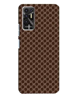 Чехол для TECNO Pova 2 (LE7n) с картинкой «Gucci — шоколадная сетка» Чехол для TECNO Pova 2 (LE7n) с картинкой «Gucci — шоколадная сетка»