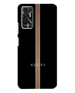 Чехол для TECNO Pova 2 (LE7n) с картинкой «Gucci — строгая линия» Чехол для TECNO Pova 2 (LE7n) с картинкой «Gucci — строгая линия»