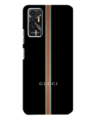 Чехол для TECNO Pova 2 (LE7n) с картинкой «Gucci — строгая линия» Чехол для TECNO Pova 2 (LE7n) с картинкой «Gucci — строгая линия»