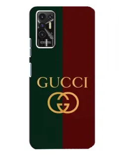 Чехол для TECNO Pova 2 (LE7n) с картинкой «Gucci — темно-зеленый градиент» Чехол для TECNO Pova 2 (LE7n) с картинкой «Gucci — темно-зеленый градиент»