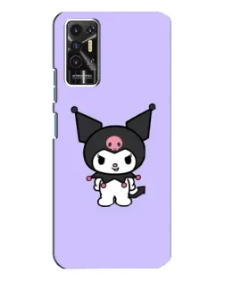 Чехол для TECNO Pova 2 (LE7n) с картинкой «Kuromi — нежный фиолетовый» Чехол для TECNO Pova 2 (LE7n) с картинкой «Kuromi — нежный фиолетовый»