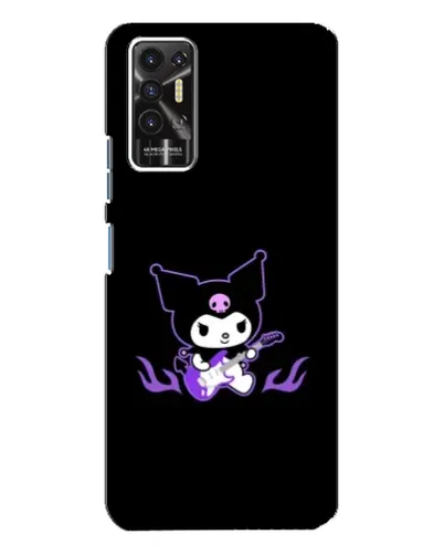 Чехол для TECNO Pova 2 (LE7n) с картинкой «Электрическая Kuromi»