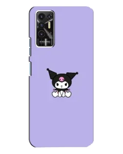 Чехол для TECNO Pova 2 (LE7n) с картинкой «Kuromi — фиолетовый минимализм» Чехол для TECNO Pova 2 (LE7n) с картинкой «Kuromi — фиолетовый минимализм»