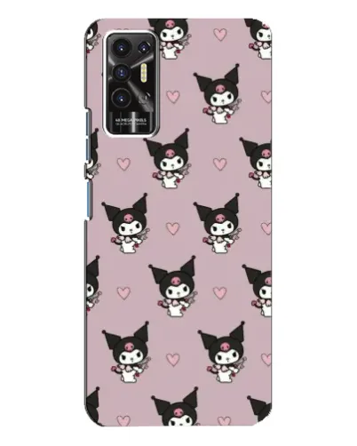 Чехол для TECNO Pova 2 (LE7n) с картинкой «Kuromi — ночной сон»