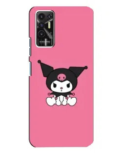 Чехол для TECNO Pova 2 (LE7n) с картинкой «Хмурая Kuromi» Чехол для TECNO Pova 2 (LE7n) с картинкой «Хмурая Kuromi»